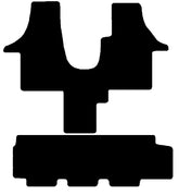 Volkswagen VW T6 Walkthrough With Rear Bench Seat And Single Sliding Door 2015 - 2020